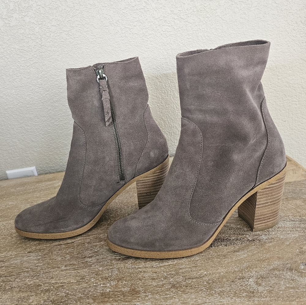 Splendid Mid-Calf Suede Boots